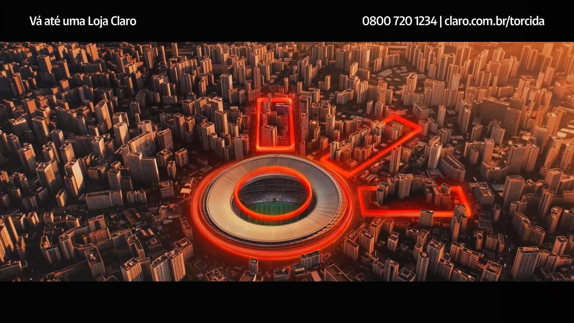 CLARO Onde tem torcida tem Claro