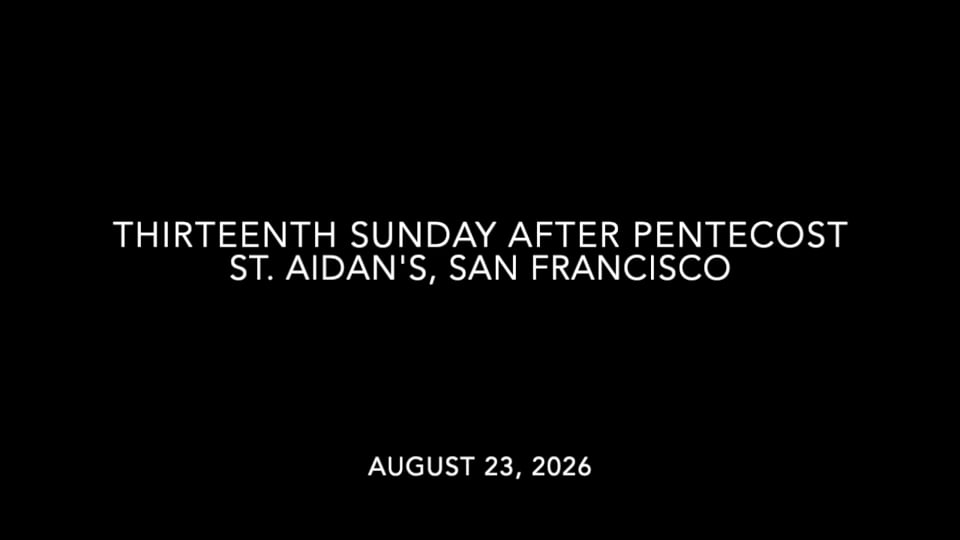 Thirteenth Sunday After Pentecost