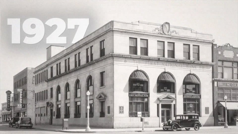 Historic First National Bank in Kingsport, Tennessee