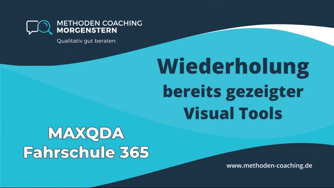 Wiederholung | bereits gezeigter Visual Tools