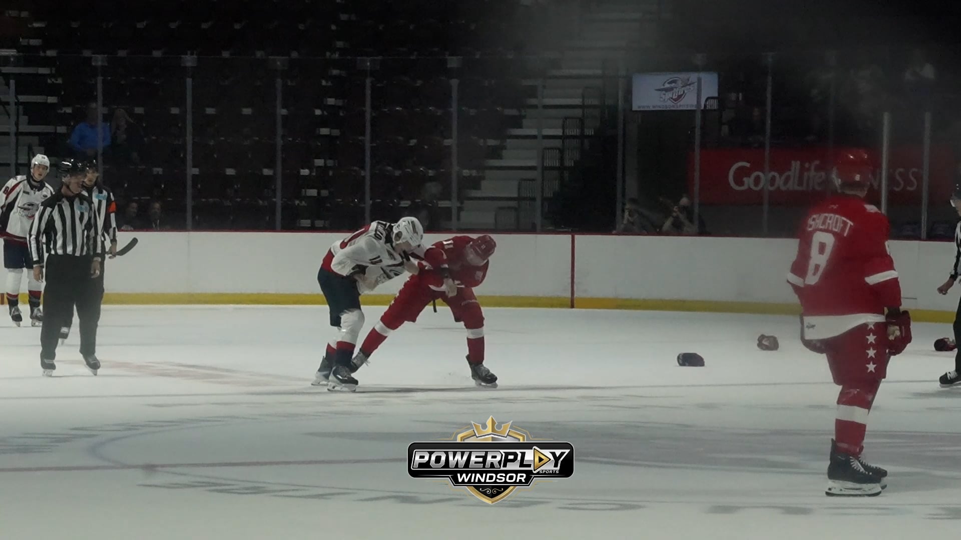Costello fight. Windsor loses pre-season opener