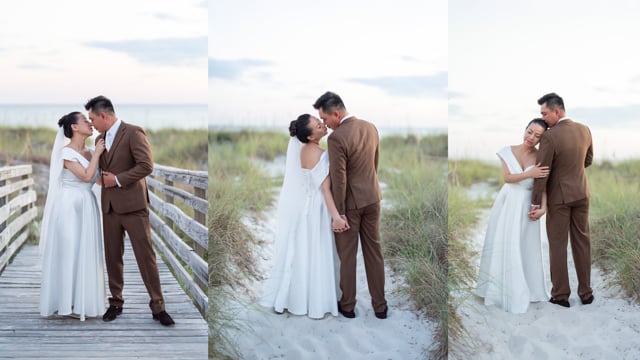 Tan and Dung wedding teaser, Panama City Beach, filmed by Henry M Production
