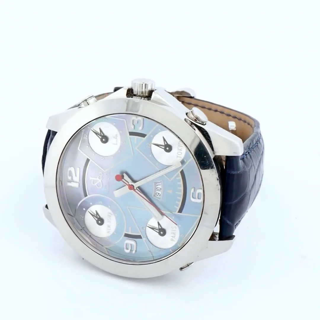 jaco様 3点おまとめ商品 Used Jacob & Co. Five Time Zones JC-23 Stainless Steel 4 | Gray & Sons