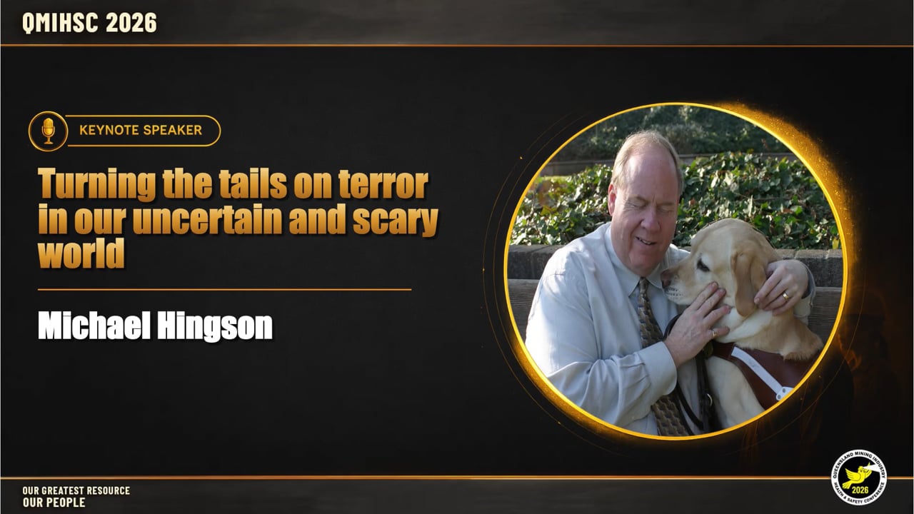 Hingson - Keynote presentation: Turning the tails on terror in our uncertain and scary world