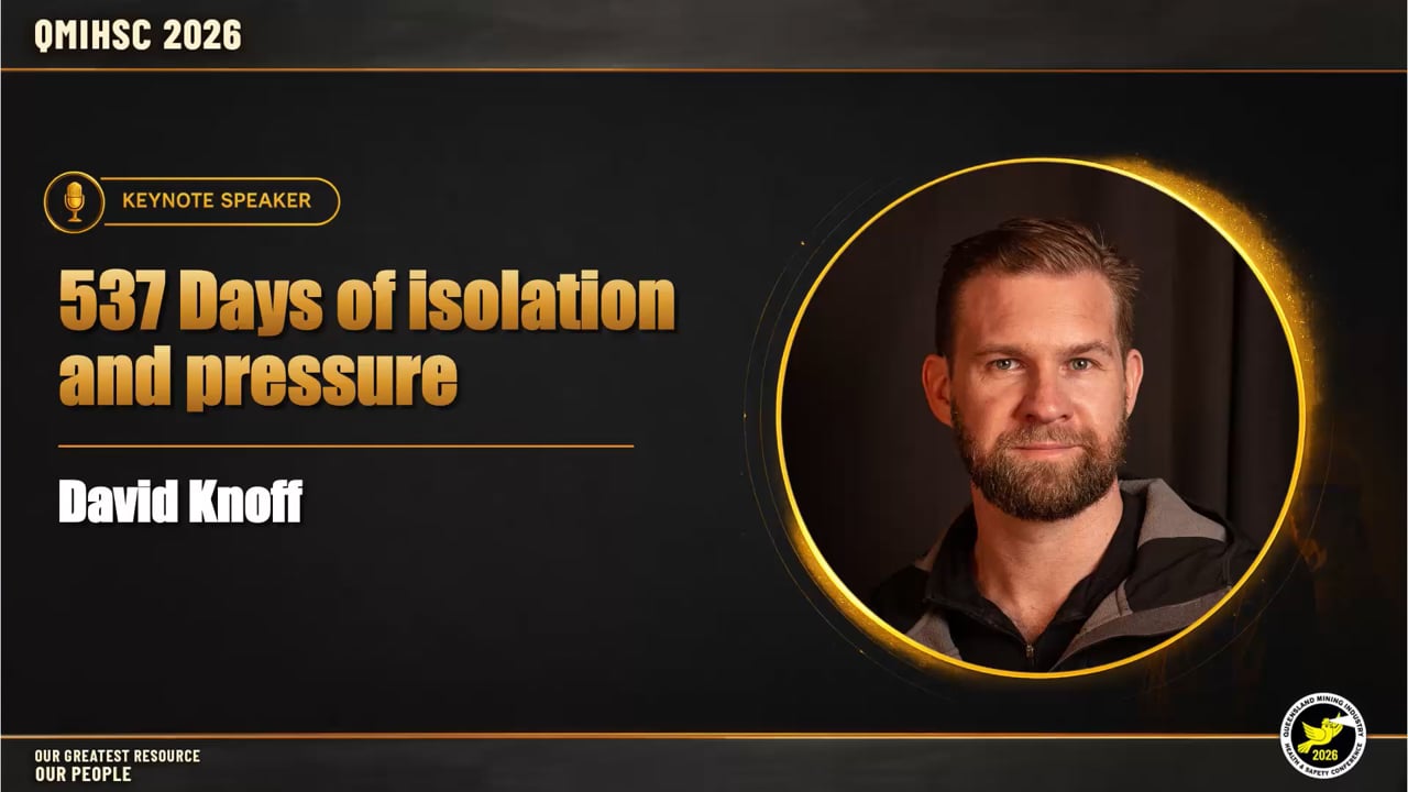 Knoff - Keynote presentation: 537 Days of isolation and pressure
