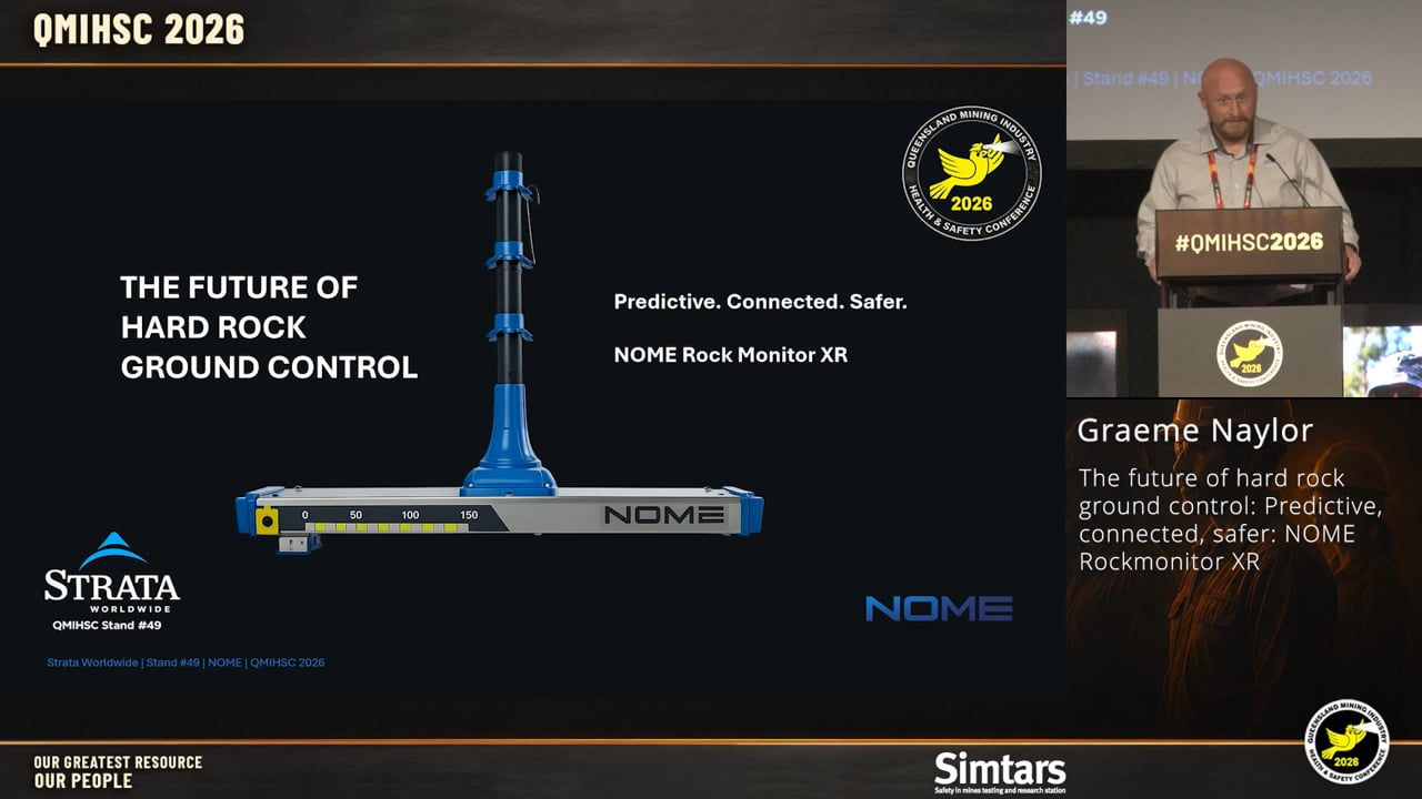 Naylor - The future of hard rock ground control: Predictive, connected, safer: NOME Rockmonitor XR