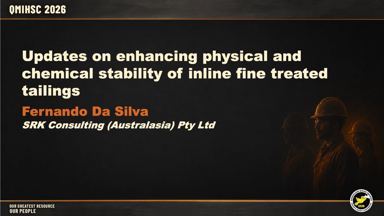 Da Silva - Updates on enhancing physical and chemical stability of inline fine treated tailings