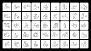 Delivery HandDrawn Doodles Bundle, an Outline Icon by Vectors Market (Thumbnail 11 of 11)