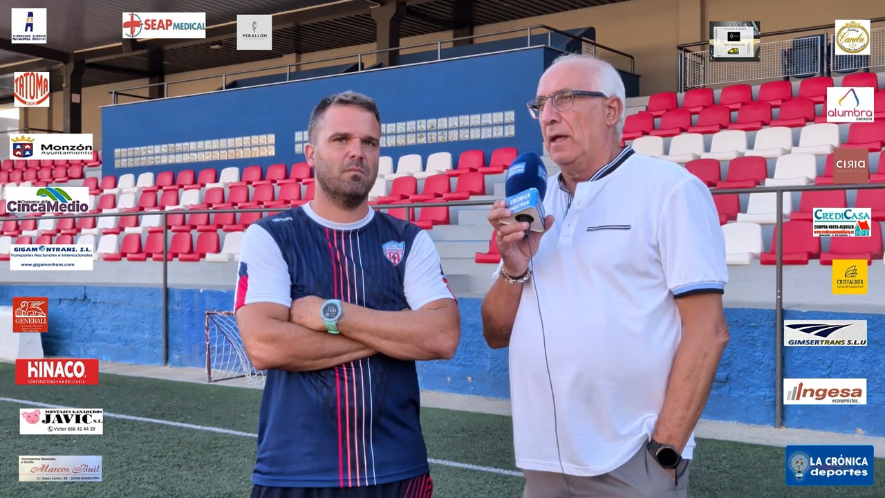 FÚTBOL  DIVISIÓN DE HONOR JUVENIL  AT.MONZÓN GIGAMONTRANS-RCD ESPANYOL DE BARCELONA   G-3  1ª JORNADA   SÁBADO 5 SEPTIEMBRE 18 H LLEGA  EL MOMENTO SOÑADO   JOSEMI BLANCO CORONAS ( ENTRENADOR AT.MONZÓN GIGAMONTRANS )