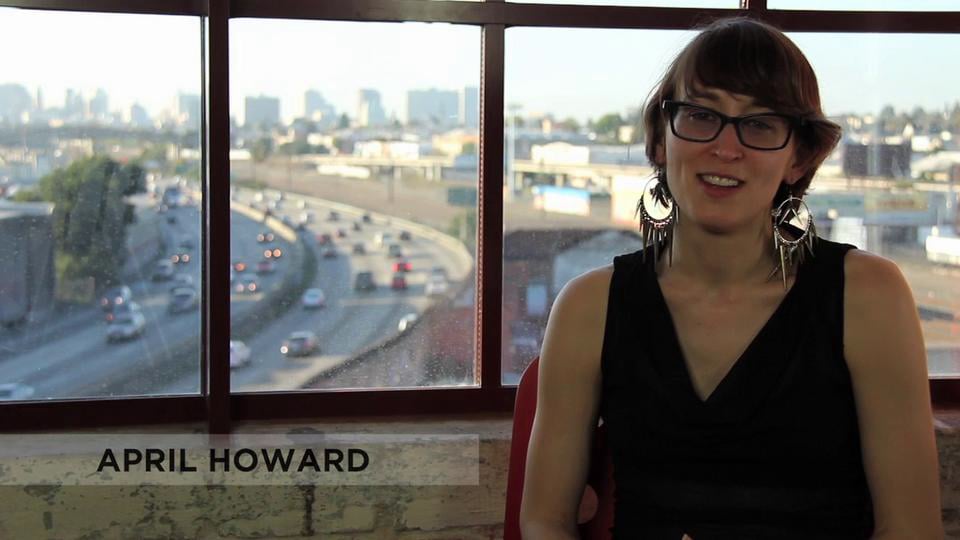 April Howard at F3 at the Cotton Mill