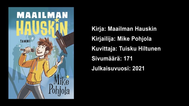 Lukuvinkkejä 4.–6.-luokkalaisille: Mike Pohjola – Maailman hauskin