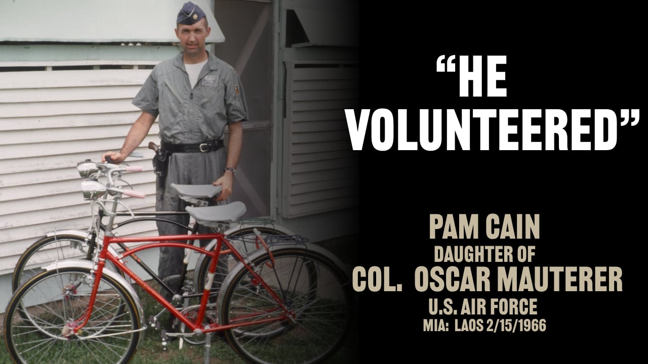 Pam Cain - "He Volunteered"