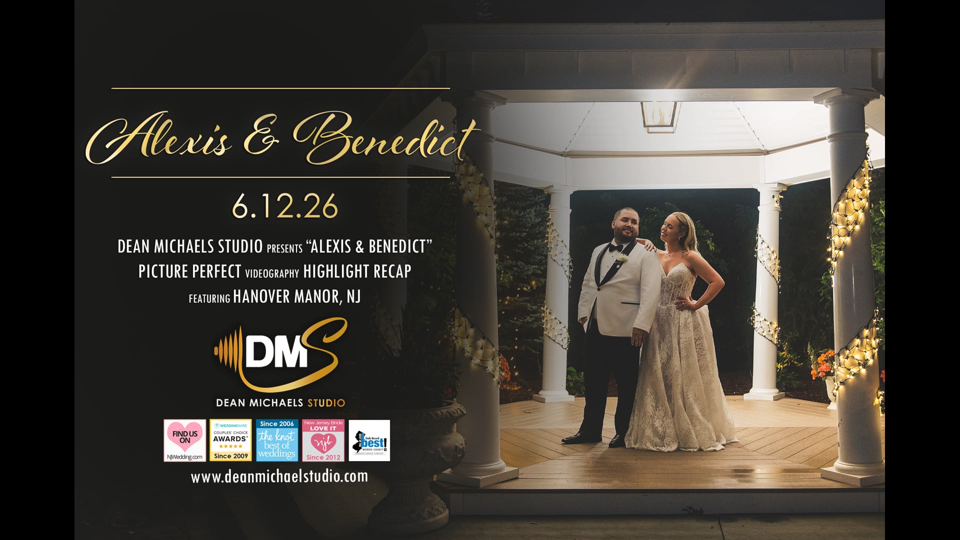 Alexis & Benedict's Highlight Recap at The Hanover Manor, NJ