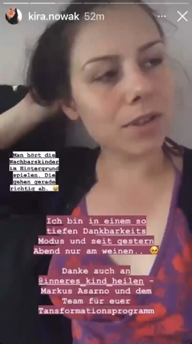 Kira berichtet im Video über ihren Weg zur Selbstliebe