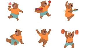 80 Bear Illustration Bundle, an Animal Illustration by Brickclay (Thumbnail 11 of 11)