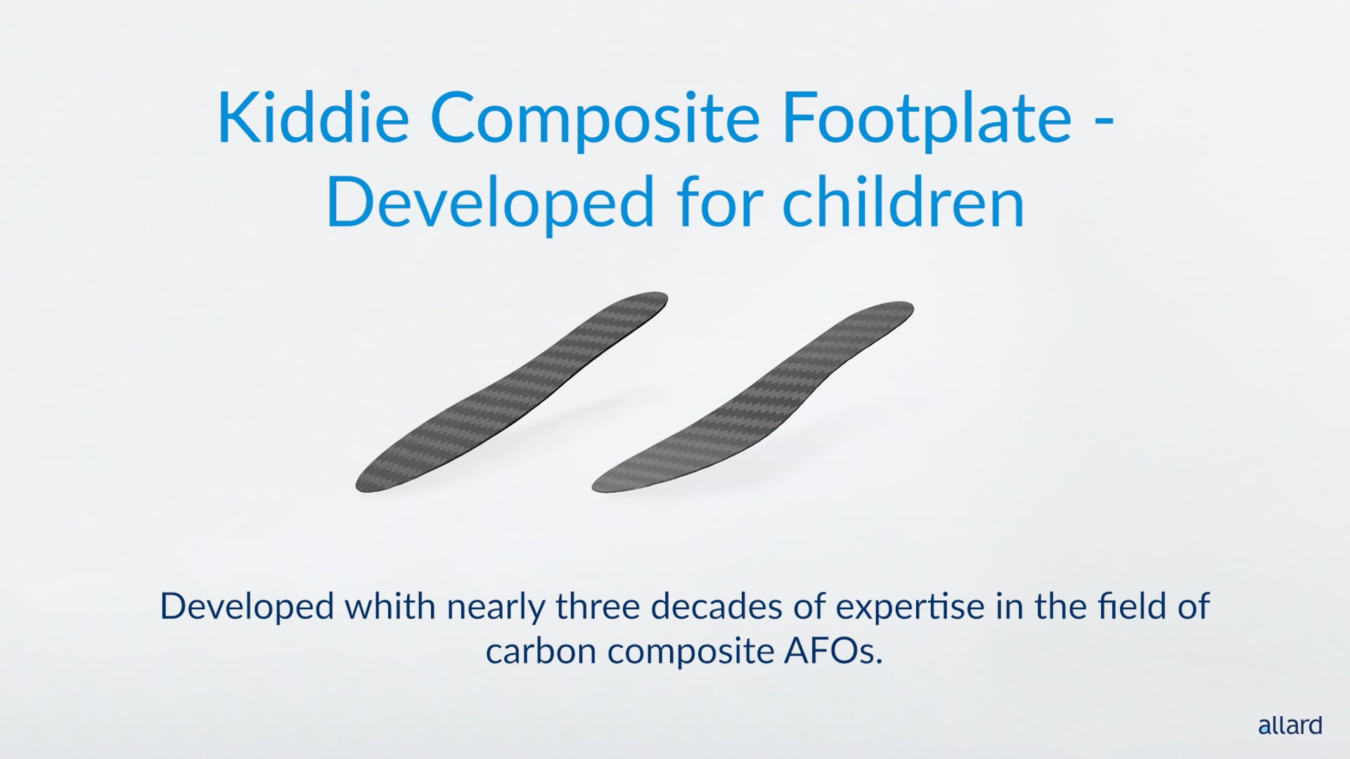 Tuotevideo Kiddie Composite Footplates