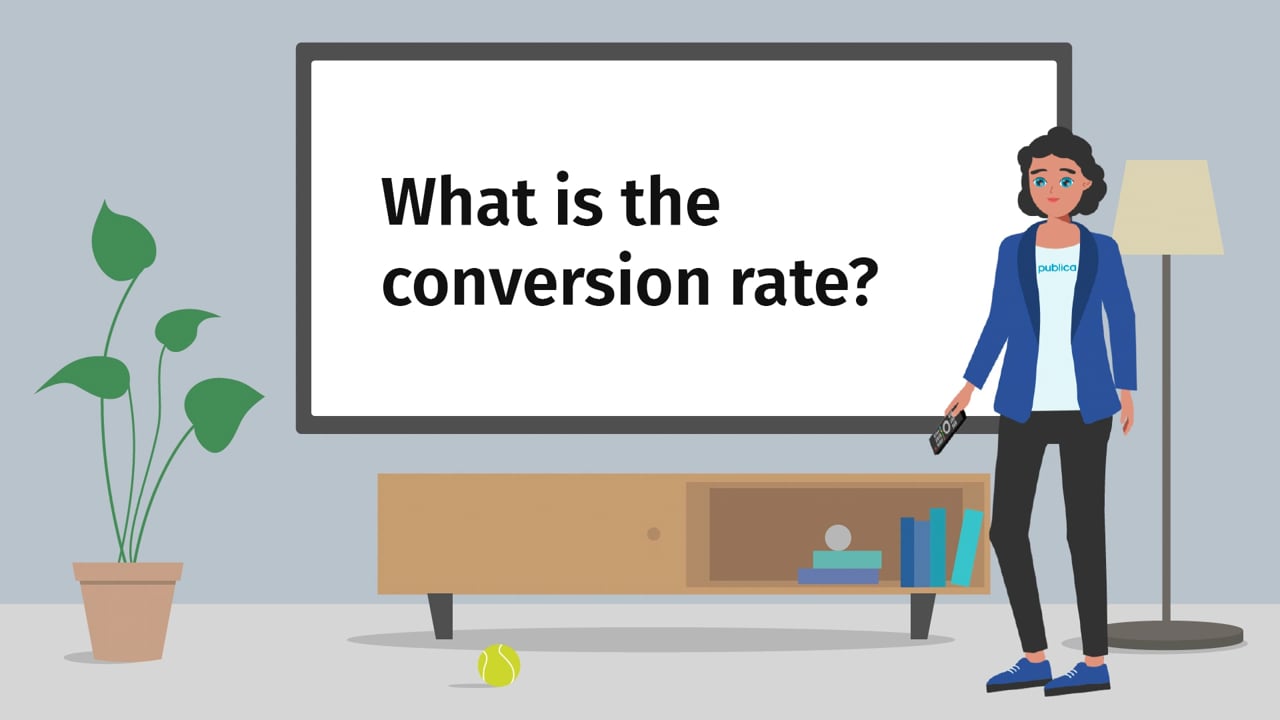 What is the conversion rate?
