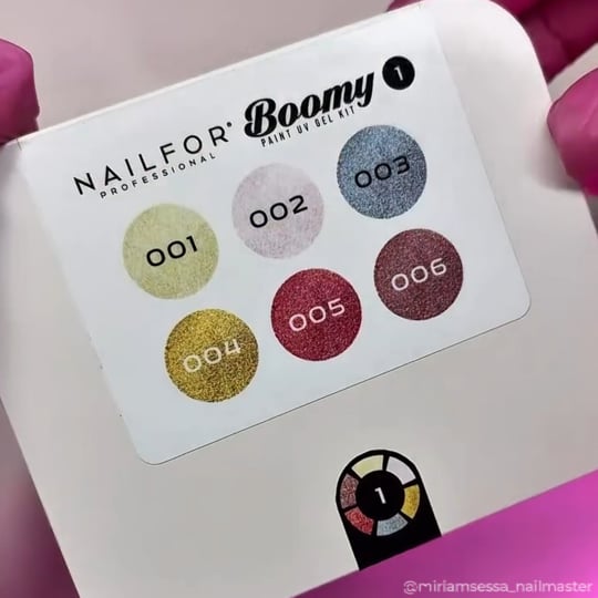 Video: Paint Kit Gel Color BOOMY 1 - STARLUX