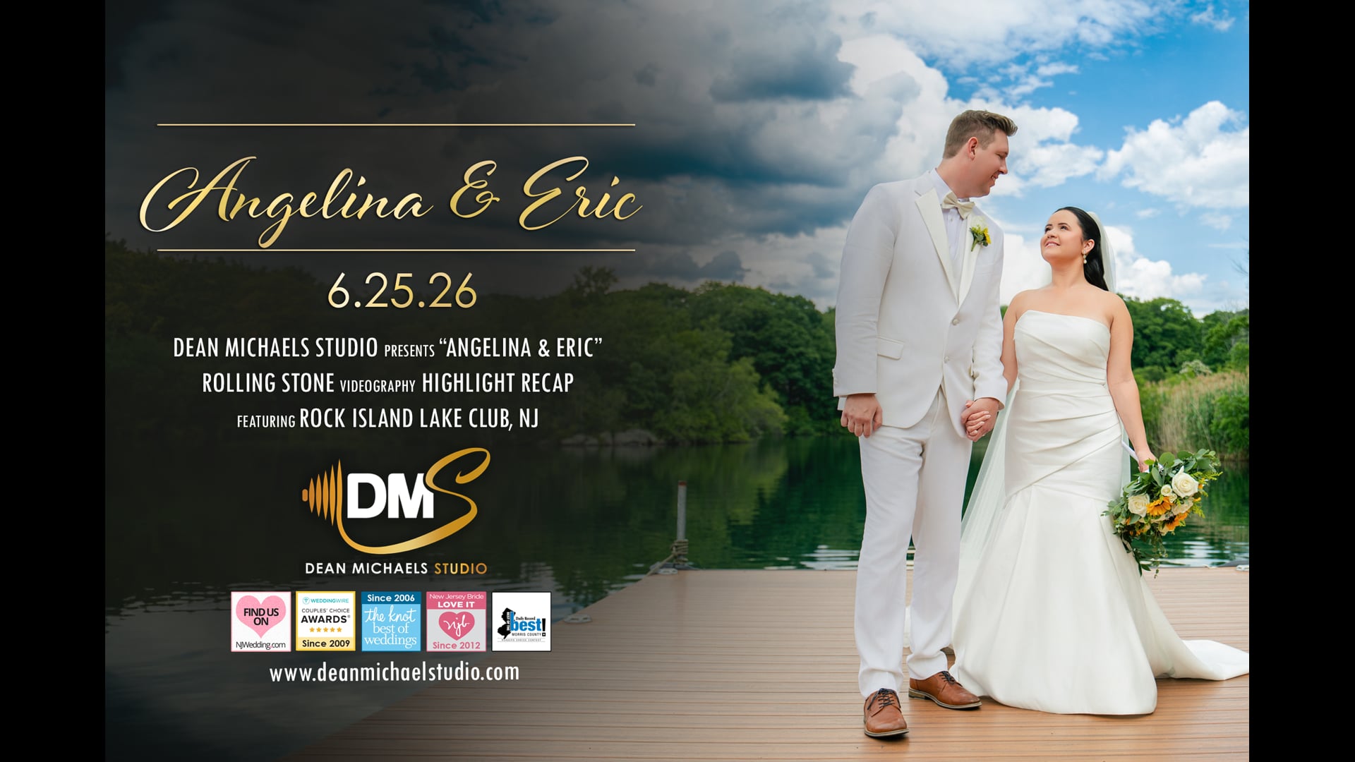 Angelina & Eric's Highlight Recap at Rock Island Lake Club, NJ