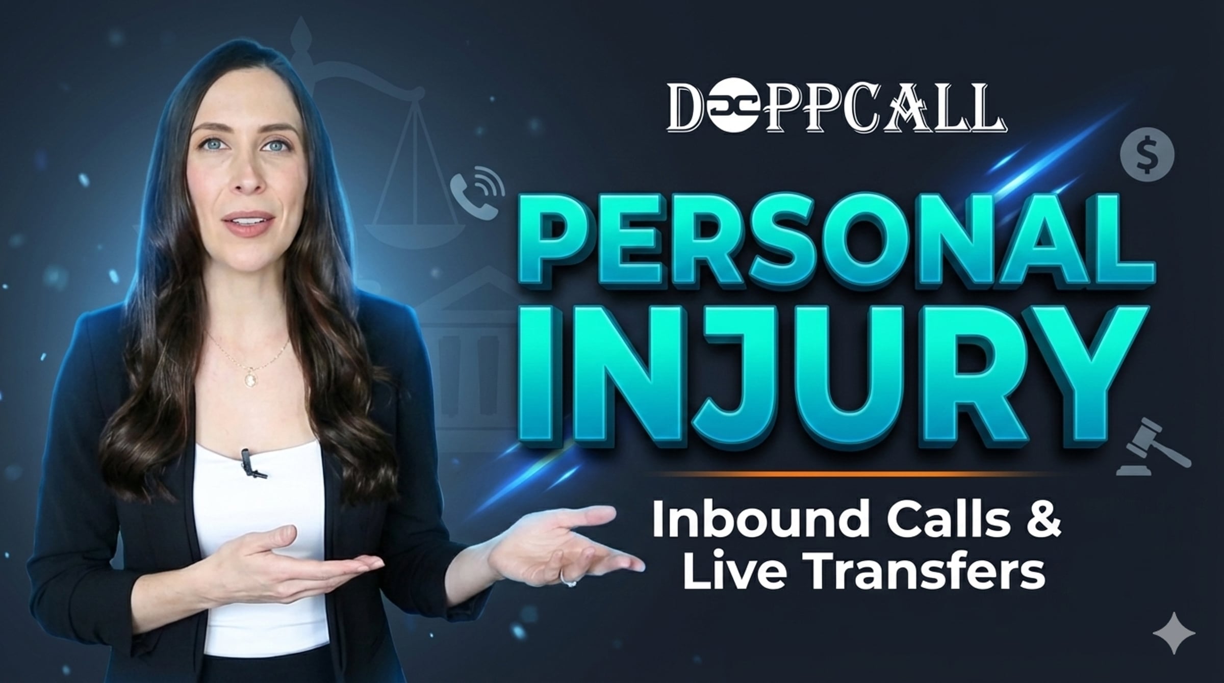 Auto accident inbound calls and live transfers for personal injury law firms and attorneys from DOPPCALL