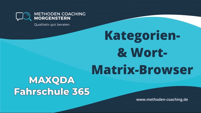 Kategorien- & Wort-Matrix-Browser | Dokumente, Gruppen vergleichen