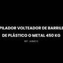 Apilador volteador de barriles de plástico o metal 450 kg video