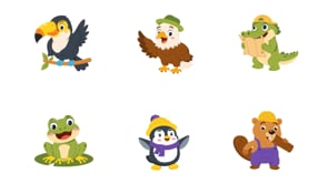 120 Animal Mascot Bundle, an Animal Illustration by Brickclay (Thumbnail 12 of 12)