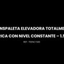 Transpaleta elevadora totalmente eléctrica con nivel constante 1500 kg video