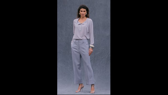 Calça Barra Italiana Xadrez Roberta