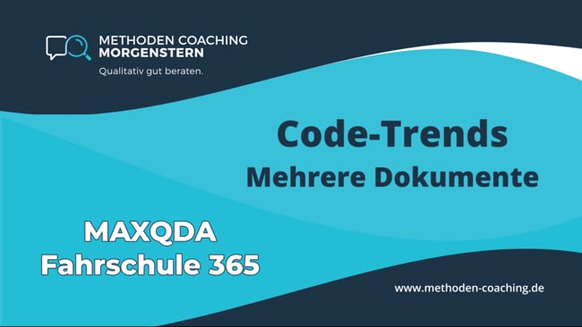 Code-Trends | 1. Dokumente, Gruppen vergleichen