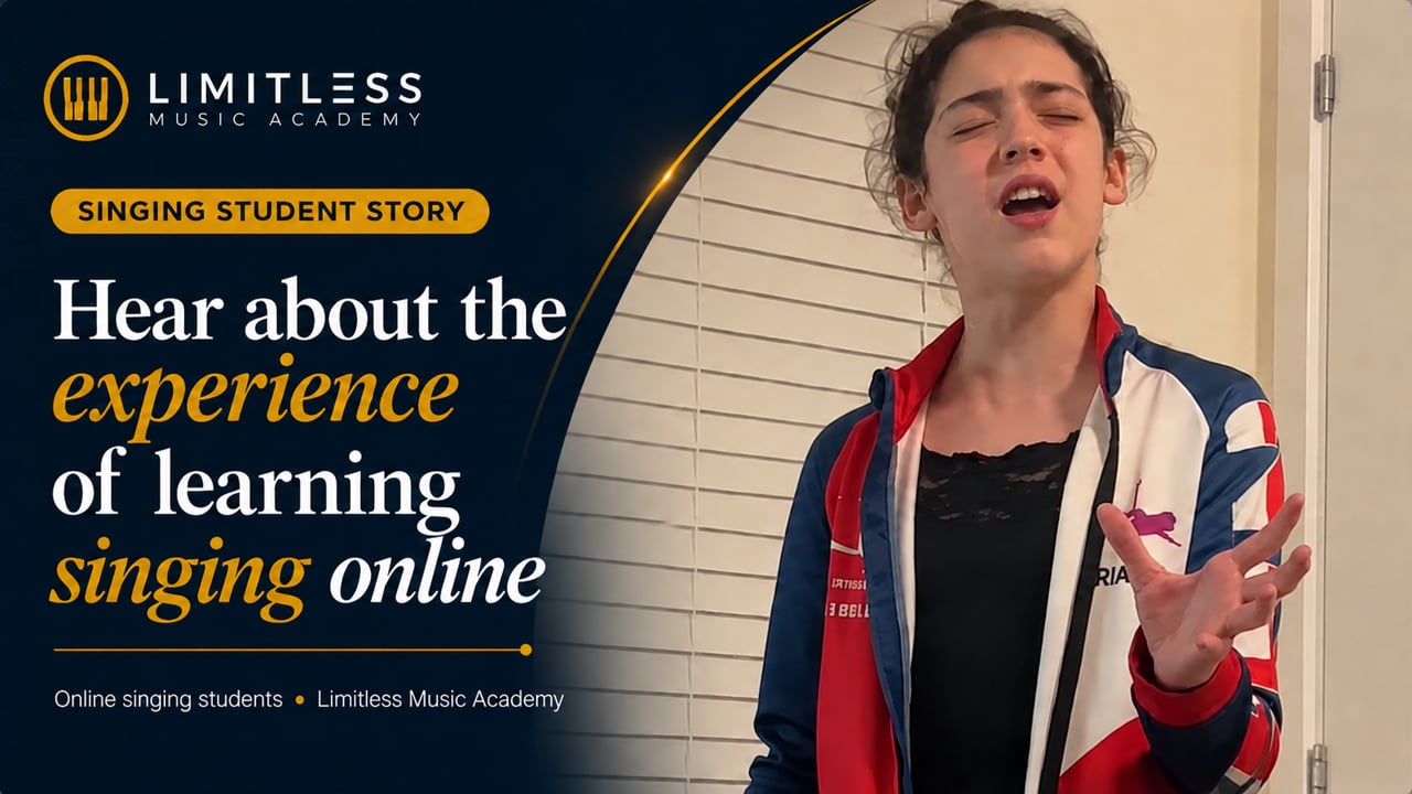 Limitless Music Academy Singing Student Story