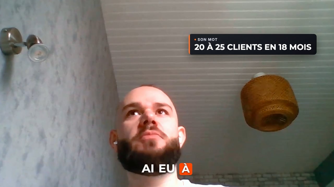 Témoignage vidéo de Alexandre Cholet