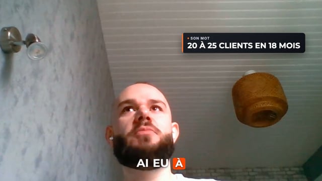 Témoignage vidéo de Alexandre Cholet