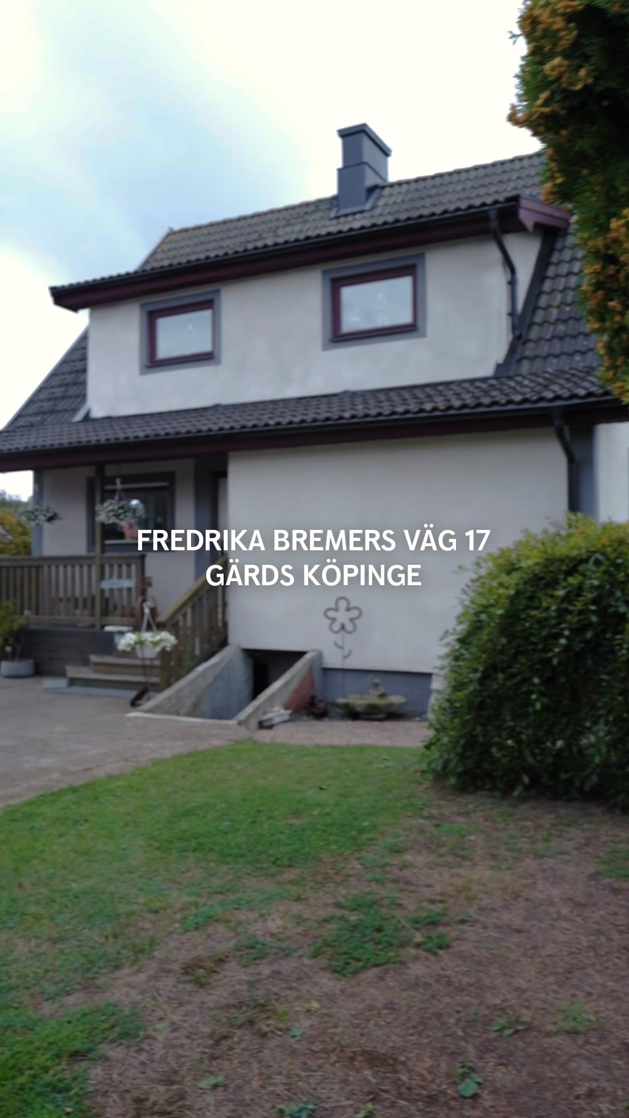 5 rum Villa på Fredrika Bremers väg 17 Gärds Köpinge Kristianstads kommun - video