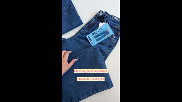 Wide Leg Noa (ideal para baixinhas)