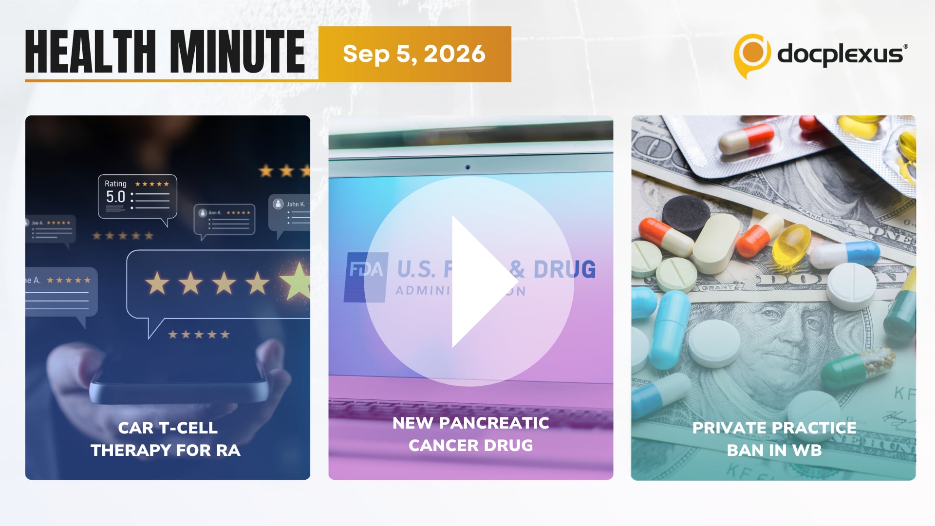 Health Minute: Fake Clinician Reviews, Alexander Disease & Mpox
