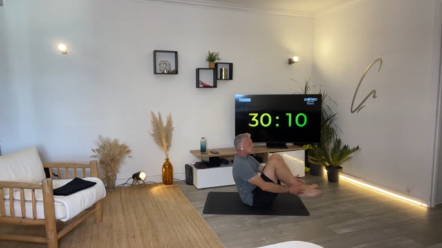 Séance 3 tiers (abdos/fessiers / stretch) 05/09/26