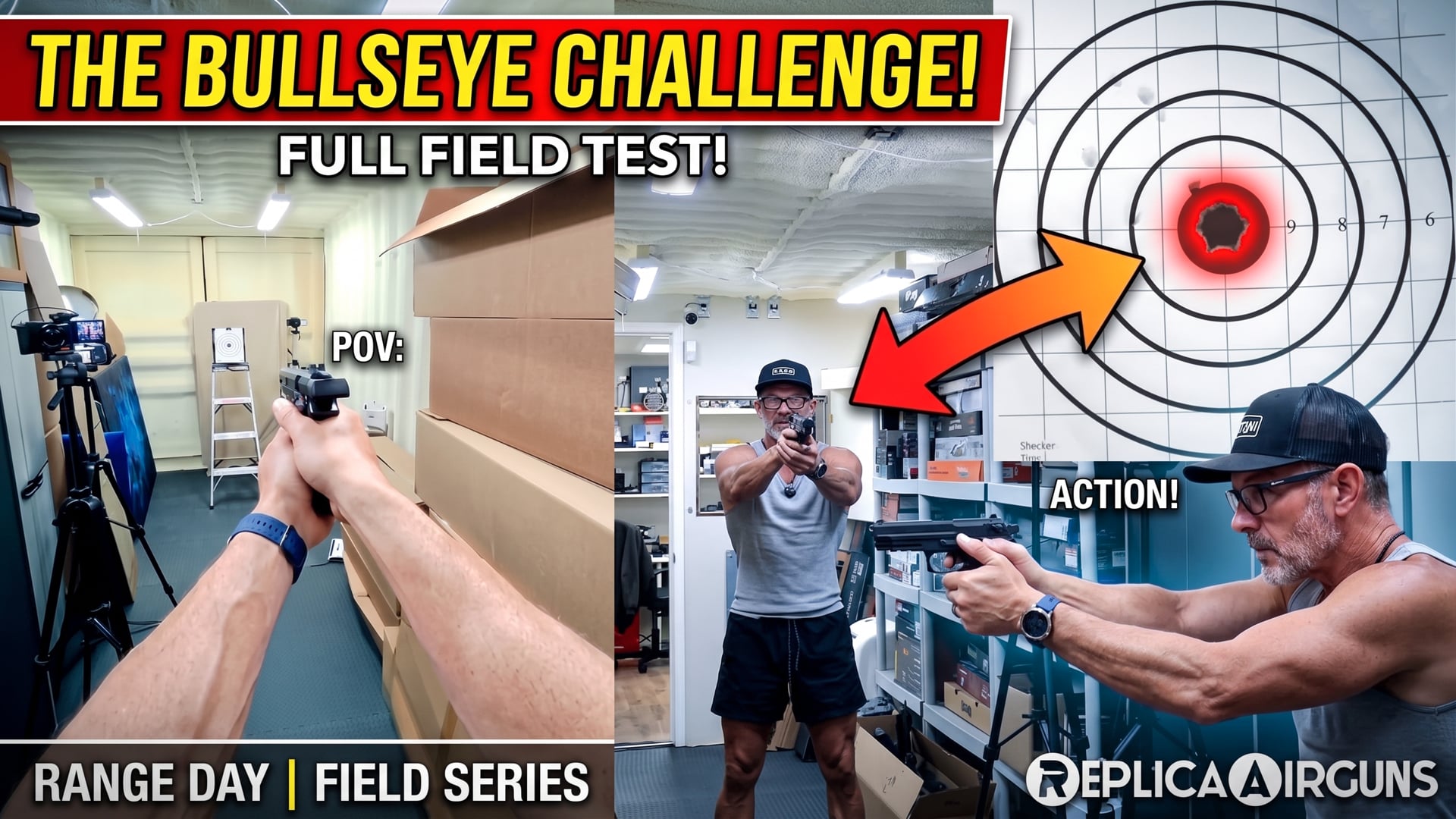 Marksman 1018 Spring BB - Pellet Pistol Field Test Review