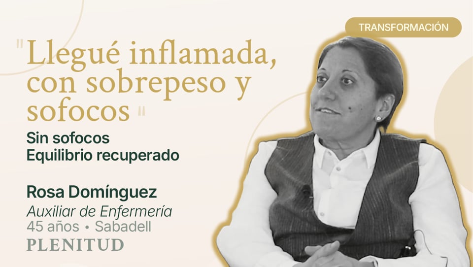 Testimonio en vídeo de Rosa Dominguez, alumna del Método PLENITUD