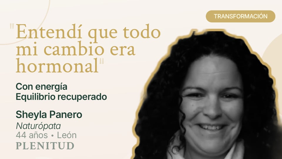 Testimonio en vídeo de Sheyla Panero, alumna del Método PLENITUD