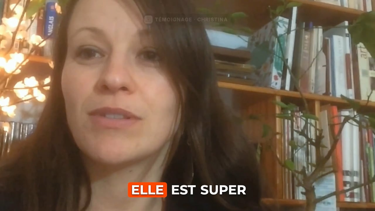 Témoignage vidéo de Christina Ingrand