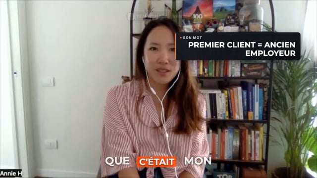 Témoignage vidéo de Annie Huang