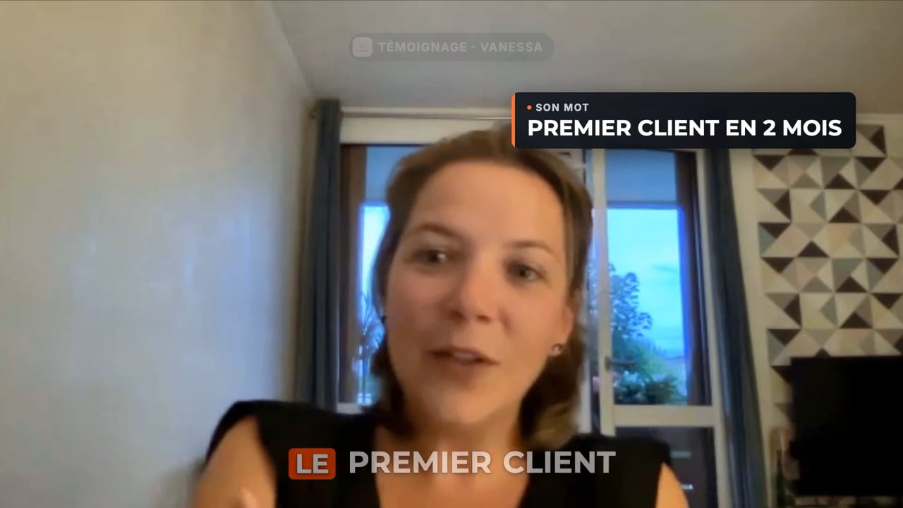 Témoignage vidéo de Vanessa Collombelle