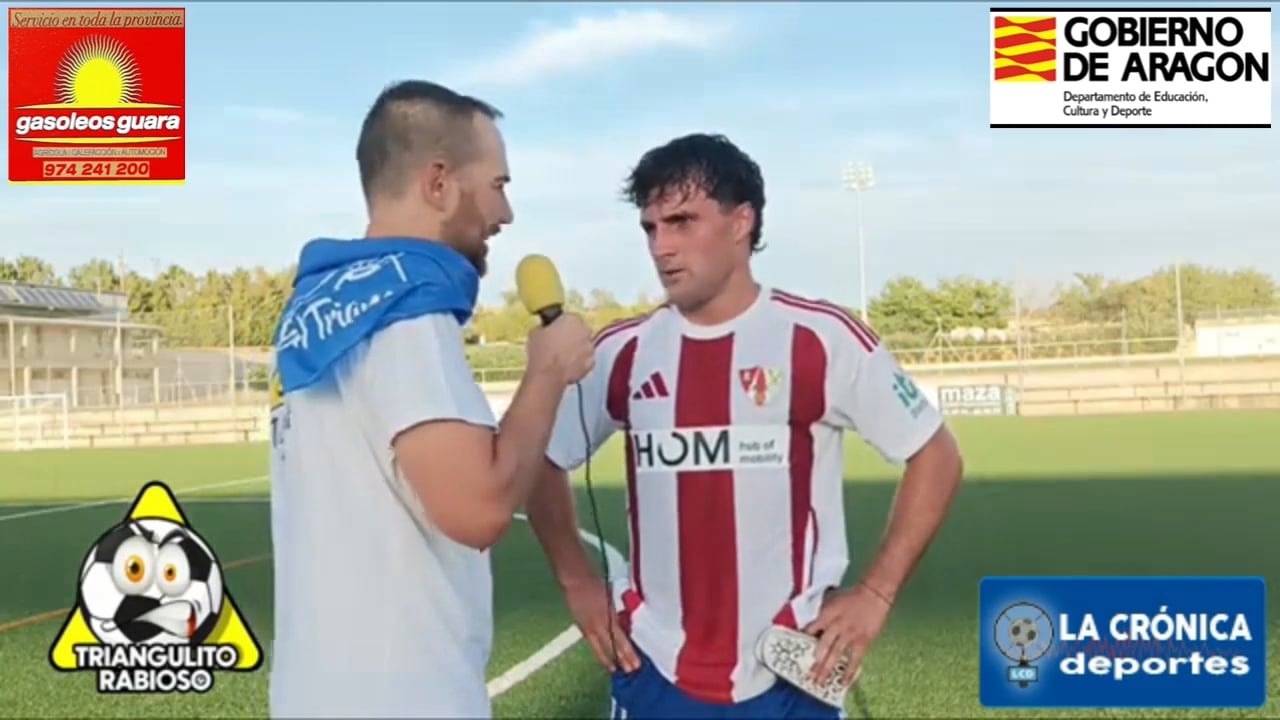PABLO AGUINAGA (Jugador Barbastro) UD Barbastro 4-3 FC Girona B  / Jor. 1  / Segunda Rfef - Gr 2