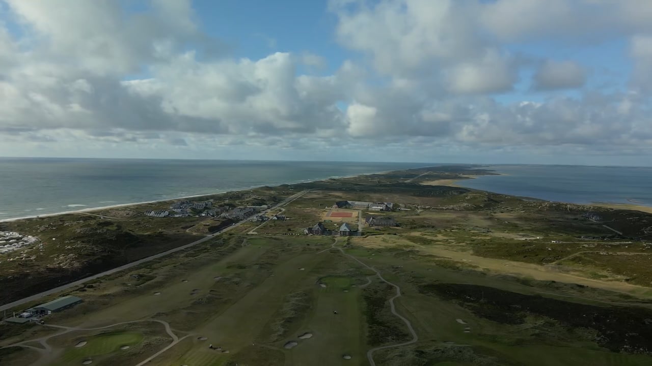 Hörnum Odde, die Südspitze von Sylt aus der Luft