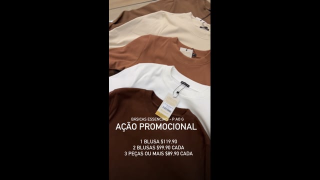 Blusa Dulce - Gola redonda