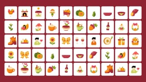 105 Thanksgiving Flat & Bundle Icons, an Emoji Icon by Prosymbols (Thumbnail 11 of 11)