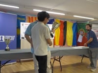 El mestre internacional peruà Diego Flores, campió del Chess Open