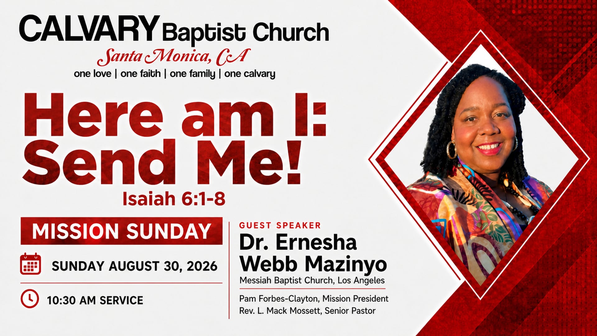 2026.08.30 Calvary Baptist Church, Santa Monica