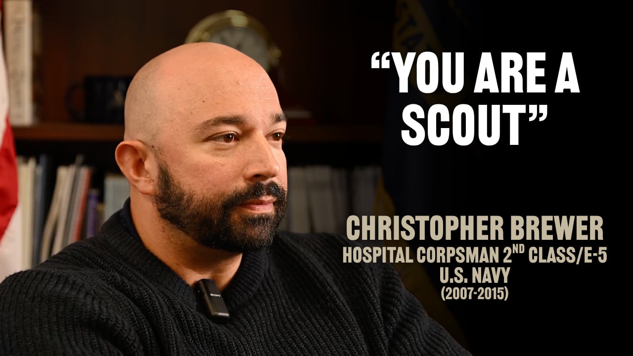 Christopher Brewer - "You Are a Scout"